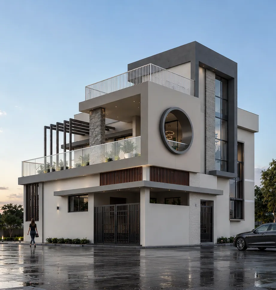 Chimote Residence, Nagpur – view 2