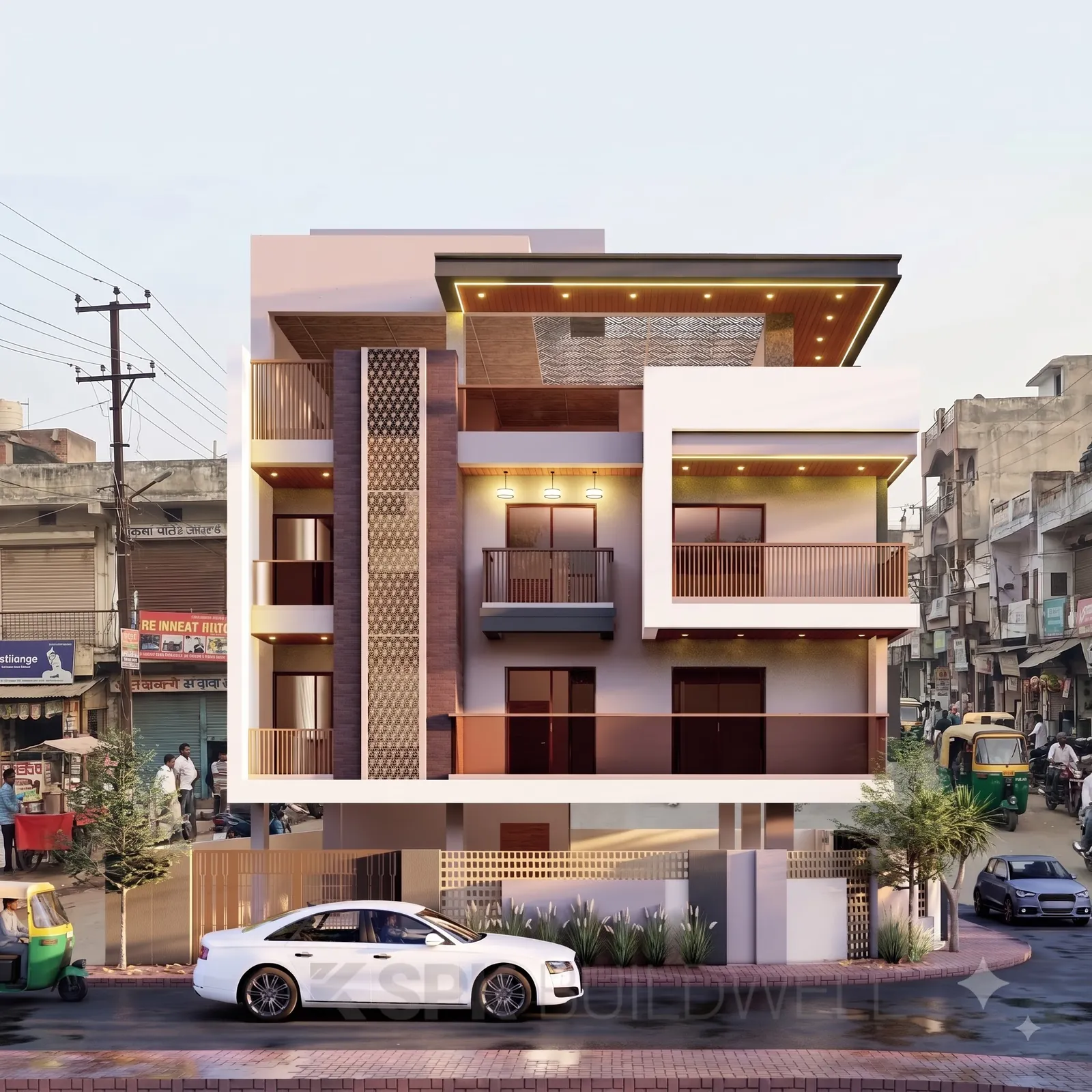 Khan Residence, Jafar Nagar, Nagpur – view 2